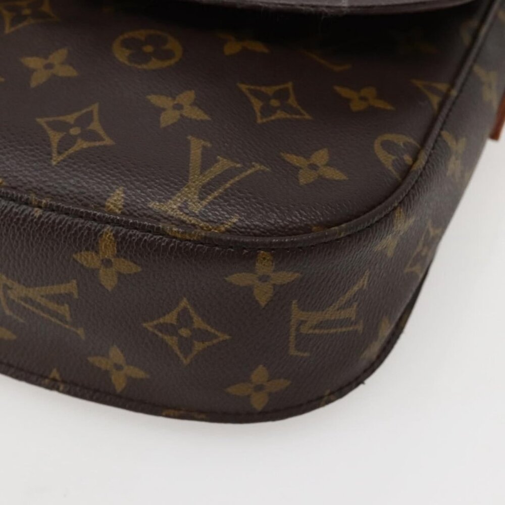 Authentic LOUIS VUITTON Monogram Saint Cloud GM Shoulder Bag M51242 LV - Picture 7 of 16